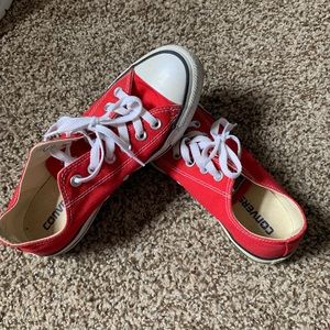 Red converse